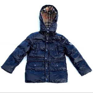 Kids Burberry Puffer Coat